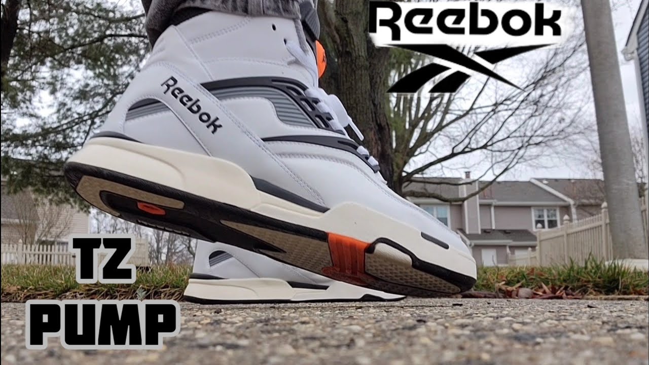 On : Reebok TZ Twilight Core Black/Footwear White/Wild Orange HQ8803 - YouTube