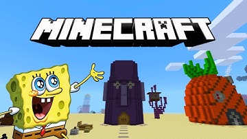 BIKINI BOTTOM IN MINECRAFT! Spongebob World Tour Part 1