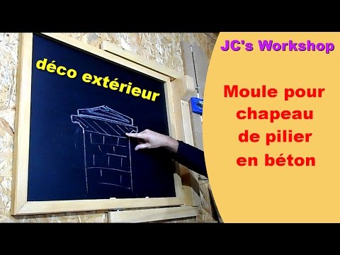 Comment faire des moules en bois pour chapeaux de pilier 1/3 - Travail du bois - #39