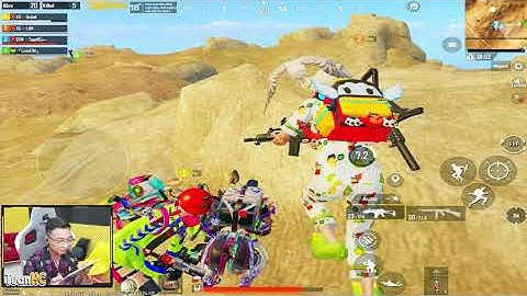 PUBG Mobile : Team Youtuber Càn Quét Map KARAKIN - Sa Mạc Thu Nhỏ