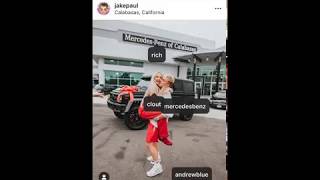 Jake Paul Gifts Tana Mongeau A Mercedes G-Wagon For Her Birthday