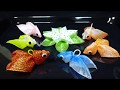 100均リボンで超簡単に🎀リボン金魚の作り方🎀