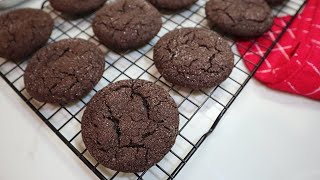 Chocolate Sugar Cookies | Soft Dutch Cocoa Cookies Recipe screenshot 3