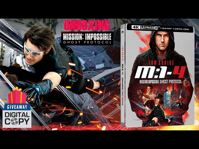 Mission Impossible Ghost Protocol 2011 4K SteelBook (Review