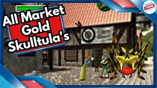 All Market Gold Skulltulas in The Legend of Zelda Ocarina of Time