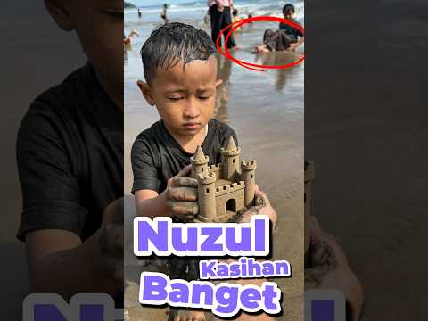 Nuzul kasihan banget guyss #anakdesa #minivlog #comedy #pasir #mainan