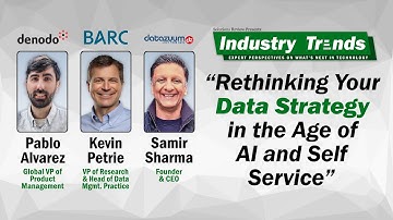 Rethinking Your Data Strategy in the Age of AI and Self Service | #IndustryTrends with @DenodoTech
