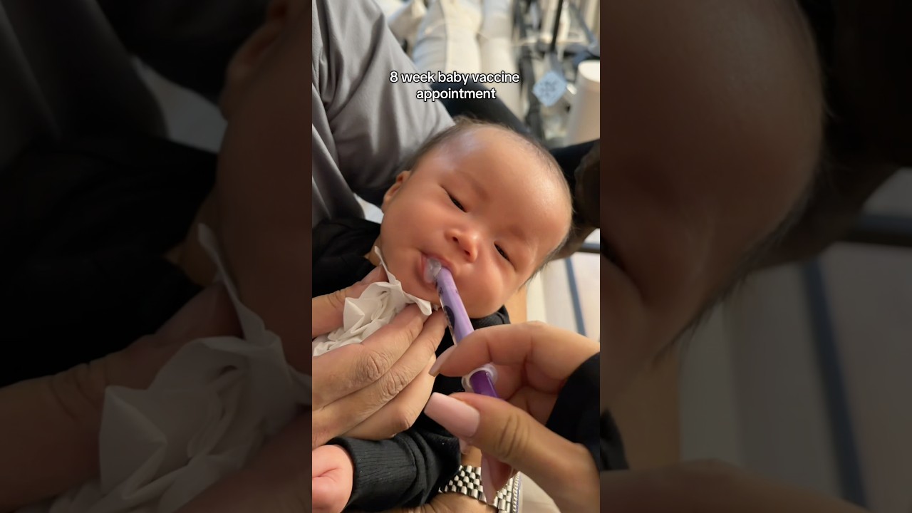 Baby vaccine appointment🥺