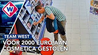 Dieven Roven Schappen Bij Kruidvat Leeg Team West