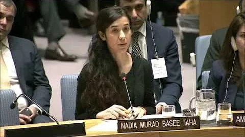 Nadia Murad Basee Taha (UNODC Goodwill Ambassador)...