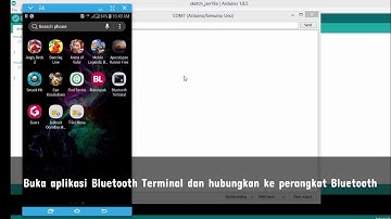 MENGGUNAKAN MODULE BLUETOOTH HC-06 DENGAN ARDUINO