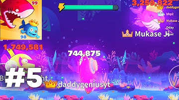 Eat Fish.io gameplay | Stingray Fish | Part 5 (ios, android) | my new highest score