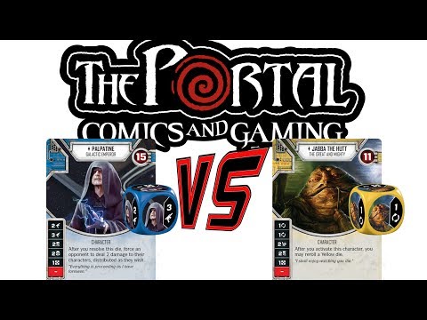 FINALS! ePalpatine vs eJabba/eVentress Star Wars Destiny Locals 06/04/17 Portal Comics and Gaming