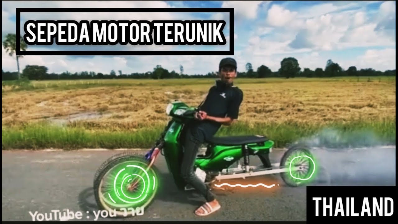  Sepeda motor unik  thailand YouTube