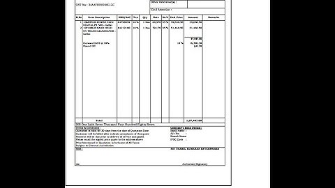 Quotation Module in Tally Prime