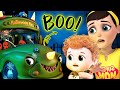 The Spooky Bus - 2 hours compilation Johny Johny Halloween Songs | Blue Fish Songs for Children | 4K