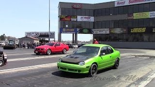Econobox verses Muscle Car │ Who Wins This Drag Race?