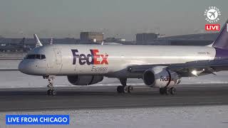 ⚠EXTREME COLD⚠ Winter  LIVE stream @Chicago O'Hare (ORD) 5F / 15C expected (Streamed on 1/25/22)