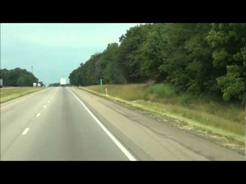 Indiana - Interstate 70 West - Mile Marker 140-130 (6/4/12) - YouTube