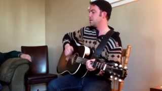 Video thumbnail of "Justin Rutledge performing Kapuskasing Coffee during another Miramichi Home Concert."