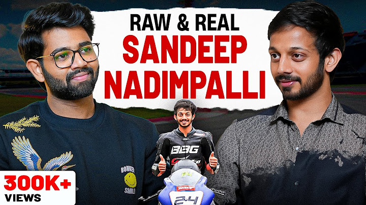 The Untold Story of  @SandeepNadimpalli  on Bike Racing, Family & Business | Telugu Podcast
