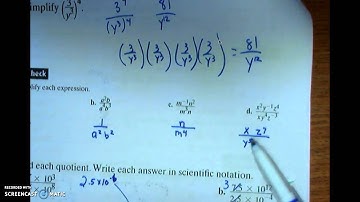 CH 8-5 Division of exponents