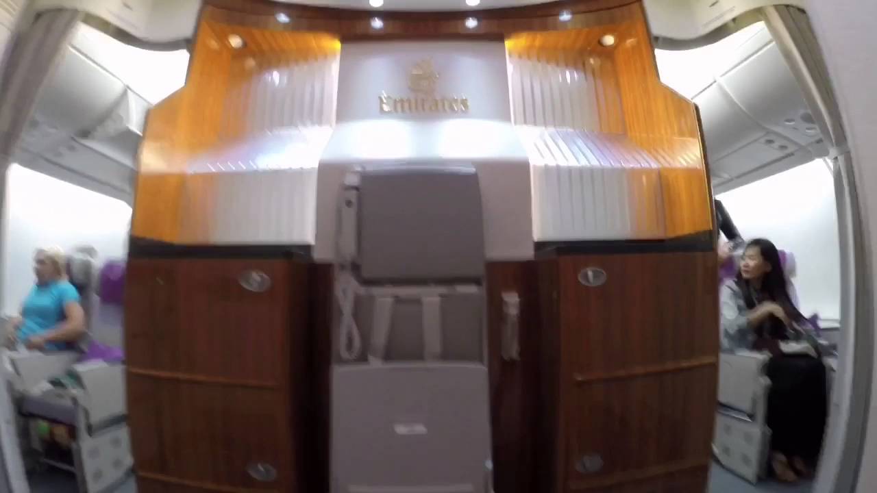 Emirates A380 Upper Deck Economy Class
