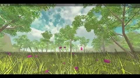 Roblox Dynamic grass, animated trees, light level shifting, draw distance