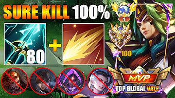 Vale Best Build, Emblem and Battle Spell 2025 to Dominate the Rank Game | Mobile Legends