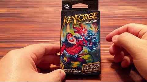 Keyforge Mass Mutation Deck Unboxing!!!