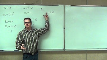Prealgebra Lecture 2.3 Part 2