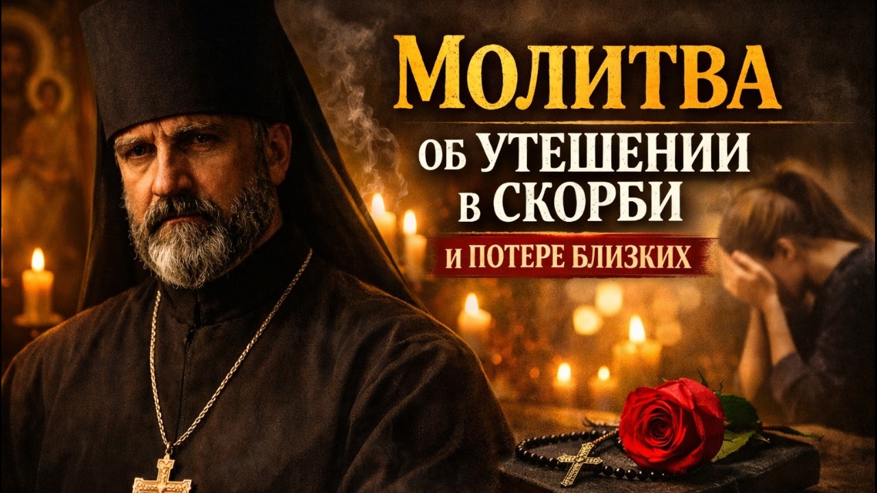 Молитва об утешении в скорби и потере близких