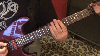 SAXON - SECRET OF FLIGHT - CVT Guitar Lesson by Mike Gross
