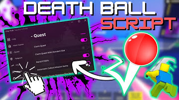 *NEW* Death Ball Script (KEYLESS) (PASTEBIN 2025) ( AUTOFARM, AIMBOT, AUTO PARRY, ESP)