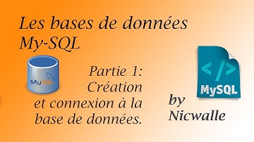 [1/5] My-SQL (et PHP). Partie 1: Création et connexion à la base de données