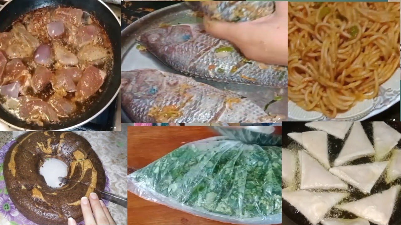 كوكتيل متنوع من الاكلات #نجوي سالم #Nagwa asalim