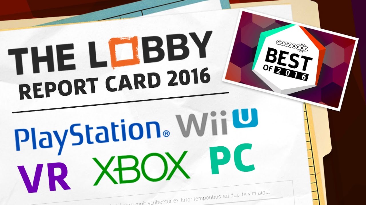 The Year in Review Xbox One, PS4, PC, Wii U and VR The Lobby YouTube