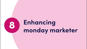 Getting started with monday marketer Ch. 8 