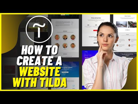 How To Create A Website With Tilda | Tilda Tutorial For Beginners