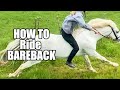 How to ride BAREBACK // Tips for beginners