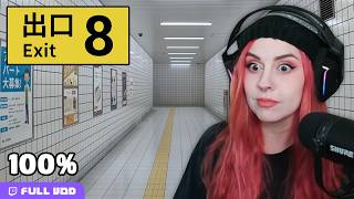 The Exit 8 First Playthrough 👻 100% Anomalies