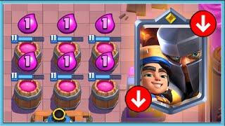 😡 LITTLE PRINCE NERF! BALANCE CHANGES AND NEW CHALLENGE / Clash Royale