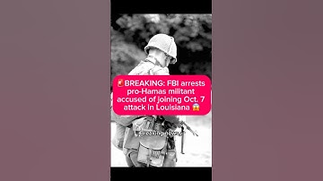 FBI Just Caught HIM in America 😳 | Hamas Suspect Behind Oct 7 Attack 💥