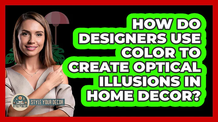 How Do Designers Use Color To Create Optical Illusions In Home Decor? - Style Your Decor