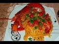 TAGLIATELLE CON ASTICE E POMODORO - TUTORIAL - la video ricetta di Leandro Renzi