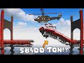 ❄️ PODNIOSŁEM HELIKOPTEREM MOST WAŻĄCY 58400 TON!? | TEARDOWN |