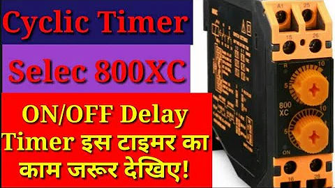 Selec 800 XC Cyclic Timer.