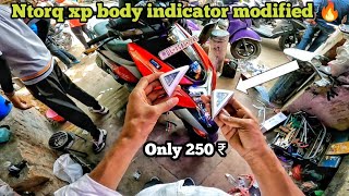 Ntorq race xp body indicator modified 🔥 finally ntorq xp modification