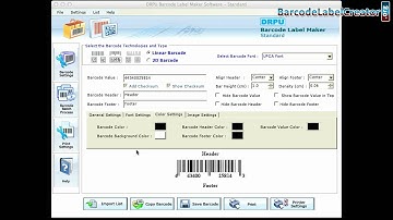 Create barcode labels using DRPU Mac Barcode Maker Software