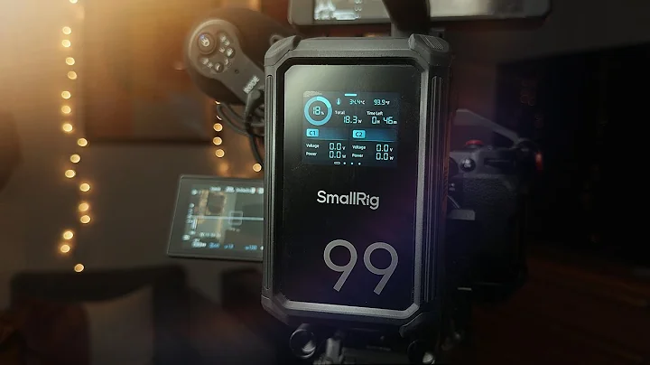 V-Mount Battery Setup - Rugged and High-Tech SmallRig X99 Power Hub